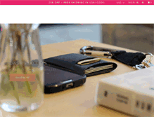 Tablet Screenshot of dashwallets.com